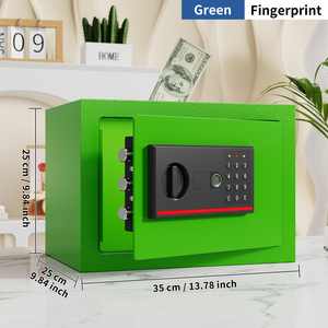 Coffre-fort électronique intelligent personnalisé pour la maison, l'hôtel, le bureau, avec mot de passe et empreinte digitale - Product Image 2