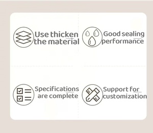 Jnh tùy chỉnh nhôm standup túi dây kéo túi nhựa vàng kim loại Mylar nửa kim loại đứng lên túi với cửa sổ rõ ràng - Product Image 4