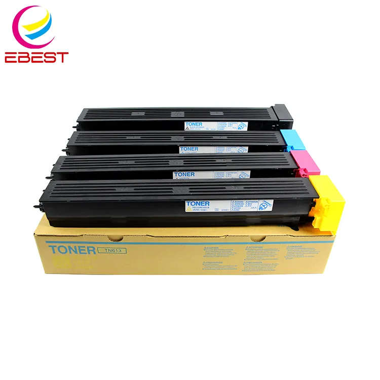 EBEST Wholesale Price Compatible Toner Cartridge TN613 For Konica Minolta Bizhub C451 C550 C650 C452 C552 C652 C654 C754 Copier