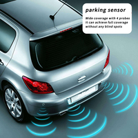 Sistema de Detección de Radar Original de Volkswagen, Sensor de Aparcamiento Delantero de 8 Canales, Asistente de Marcha Atrás para Automóvil