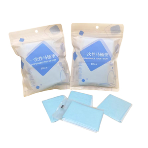 2024 Portable hygiénique voyage Pack parfumé jetable WC housse de siège papier hygiénique siège de toilette couvre échantillon gratuit - Product Image 1