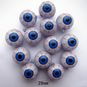 Venta al por mayor Popular Venta de Halloween Decoración Scary Bloody Eyeballs Activity Bloodshot Fashion Dolls Eyes Balls - Product Image 2