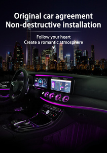 Đèn viền nội thất xoay 4D 64 màu W213 cho Mercedes Benz E <span class=keywords><strong>Class</strong></span> W213 E Coupe AMG E43 E53 E250 - Product Image 2