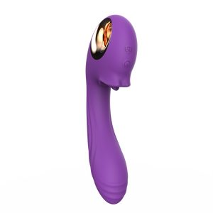 Vibrateur en forme de lapin pour usage personnel adulte, jeu intime de couple, gode automatique à poussée - Product Image 1