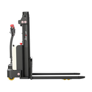 Pengangkat Palet Tugas Berat dengan Penumpuk Elektrik, Tinggi Angkat 3m Kapasitas 2T, Ideal untuk Pembongkaran Kargo Gudang - Product Image 6