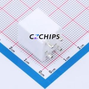 HC-VL-2*2A-05 Wire-to-Board Pin Header Through hole Component (THT),P=6.2mm Connector 2x2P 6.2mm Through Hole VL - Product Image 2