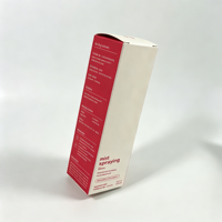 Boîte d'emballage cosmétique de luxe, boîte d'emballage en papier pliable pour soins de la peau, crème pour le visage