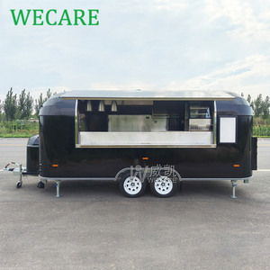 WECARE Chiosco Mobile per Caffè, Hot Dog, Dessert, Gelato, Furgone per Gelati, Ristorante Mobile, Rimorchi per Pizza con <span class=keywords><strong>Cucina</strong></span> Completamente Attrezzata - Product Image 2
