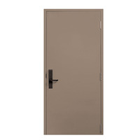 Porte en acier creux ignifuge pour usage intérieur dans les bureaux, entrepôts, toilettes, sous-sols, dortoirs, projets de logements à faible coût