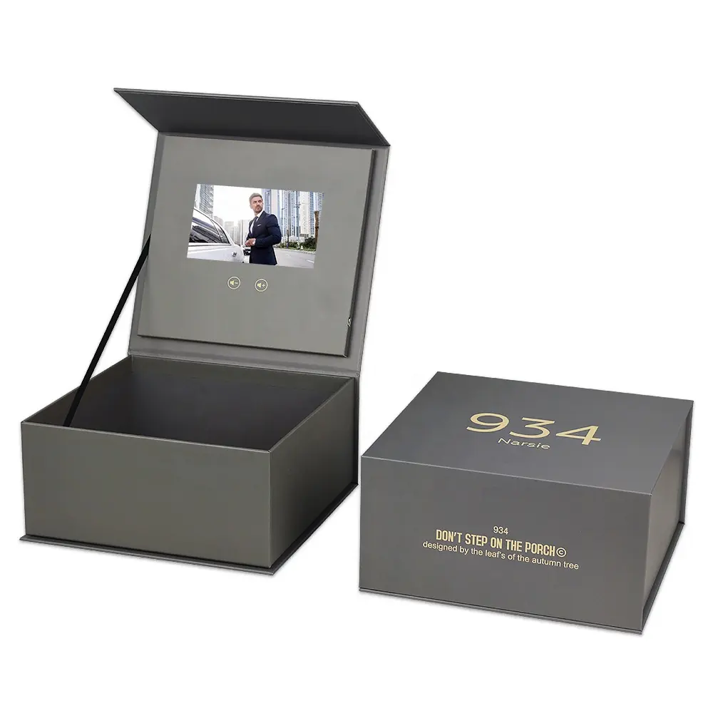 Customized Advertising Tft Gift Video Box With LCD Screen