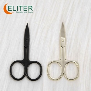 Tijeras multifuncionales Eliter de acero inoxidable dorado de fábrica al por mayor, tijeras para manicura, tijeras para uñas, cutícula - Product Image 5