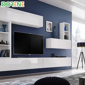 2021 Dorene 현대 최신 이탈리아 스타일 TV 스탠드 캐비닛 디자인 거실 가구