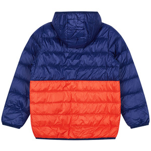 Veste d'hiver pour garçon en duvet contrasté, ultra légère, en polyester, vente en gros à prix réduit - Product Image 2