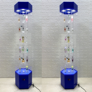 Hiện đại 6-Layer có thể khóa trang sức hiển thị tủ sinh thái thân thiện mỹ phẩm Acrylic lưu trữ tủ - Product Image 3