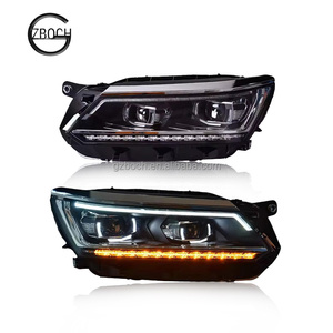 Phares LED pour <span class=keywords><strong>Volkswagen</strong></span> Passat 16-19 B8, systèmes d'éclairage automobile, mise à niveau des phares LED, feux de jour LED - Product Image 1