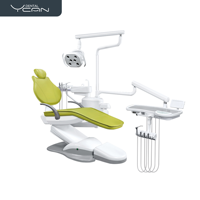 Équipement dentaire entièrement fonctionnel, fauteuil dentaire avec crachoir détachable, prix avantageux
