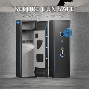 Miễn phí vận chuyển lớn bảo vệ cá nhân thép súng an toàn với an ninh cao điện tử kỹ thuật số khóa - Product Image 2