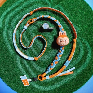 POPMART Authentic Labubu <span class=keywords><strong>the</strong></span> MONSTERS Series - Scatole a Sorpresa con Cordino Lungo, Ciondolo a Forma di Pallone da Calcio, Portachiavi Carino, Regalo Perfetto - Product Image 6