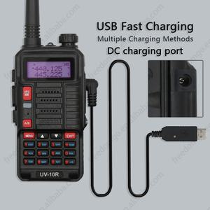 Radio Portátil Baofeng Uv10r Plus, Walkie Talkie de Largo Alcance para Radioaficionados, Teléfono PTT, Radio Ham de Dos Manos, 2800 mAh, Fujian - Product Image 3