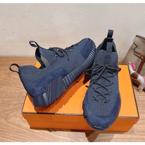 Chaussures décontractées en cuir pour hommes, style designer, confortables, respirantes, plates, à semelle crantée, pour la marche, tendance - Product Image 4