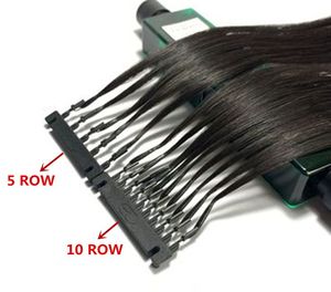 Ấn độ Trinh Nữ tóc lớp biểu bì phù hợp bán buôn 6D phần mở rộng tóc 2nd thế hệ, 6D tóc mở rộng máy - Product Image 3