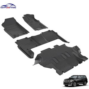 Le dernier tapis de voiture Design livraison rapide tapis de sol pour accessoires d'intérieur de voiture pour Nissan patrouille Y62 RHD 2019-2024 - Product Image 1