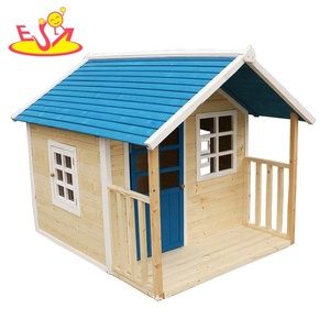 2021 Hot Sale Kinder Holzhaus Spielzeug im Freien für Kindergarten spielen W01D088A - Product Image 1