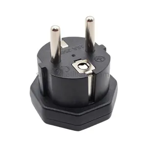 Adaptador de viaje de enchufe francés estándar americano a conector de transferencia de energía europea EE. UU. A Alemania 16A 250V Otro adaptador AC