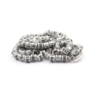 Taiwan Racing Postduivenringen Origineel <span class=keywords><strong>2026</strong></span> Arabisch India Country Club Vogelvoetring Met Vlaglogo - Product Image 1