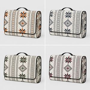 Wholesale Waterproof Outdoor Picnic <b>Blanket</b> Foldable Quilted Portable Mat with Handle for <b>Camping</b> Beach Travel - Product Image 3