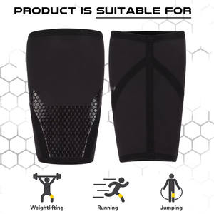 Genouillères respirantes de musculation 7 mm, protections 3D pour coudes et genoux, genouillères de soutien en néoprène <span class=keywords><strong>SCR</strong></span> - Product Image 5