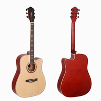 China 41 Inch Acoustic Guitar Travel Guitar Professional Acoustic Guitar for Children Sale Beginners