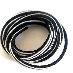 Anti abrasive wool pile weather strip 6*6 mm wool pile weather stripping with fin for door and window suppliers