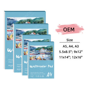 Bloc de <span class=keywords><strong>papier</strong></span> <span class=keywords><strong>aquarelle</strong></span> SINOART <span class=keywords><strong>300g</strong></span> Bloc de <span class=keywords><strong>papier</strong></span> <span class=keywords><strong>aquarelle</strong></span> pour artiste Personnalisé pour le dessin - Product Image 3