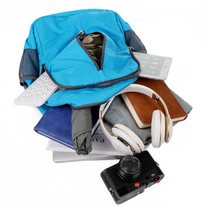 Sac à dos de randonnée unisexe léger, imperméable, tendance, portable, avec doublure en polyester et fermeture éclair - Product Image 5