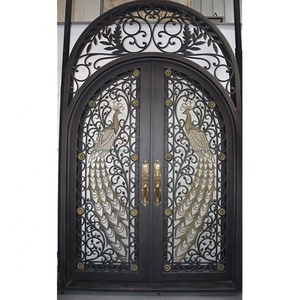 Elegante villa al aire libre Puerta de Hierro cocido nuevo estilo, vuelva a pedir 500 yuanes cupones en efectivo rotura térmica - Product Image 2