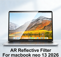 Nouveauté 2026 : Protégez vos yeux avec un protecteur d'écran AR anti-reflet, anti-éblouissement, affichage clair pour MacBook Neo 13 pouces Air 15 M5