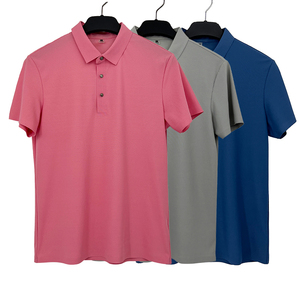 <span class=keywords><strong>Polo</strong></span> Leggere Senza Cuciture Personalizzabili con Logo e Colori a Scelta, Senza Cuciture Visibili, per Uomo - Product Image 6