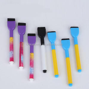 Fashion Custom School Office Use <b>Cheap</b> Plastic Magnetic Whiteboard Marker <b>Pen</b> with Eraser - Product Image 4