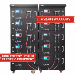 แบตเตอรี่ Lifepo4 แรงดันปานกลาง 500Ah 1000AH 96V 192V ขายส่ง 50KWH 100KWH 200KWH พร้อม BMS และหน้าจอ LCD - Product Image 2