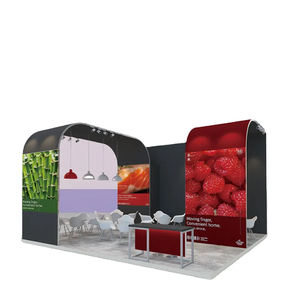 บูธแสดงสินค้าอลูมิเนียม Tianlang TL-62 ขนาด 6x6 เมตร โครงสร้างรักษ์โลก ประกอบง่าย ใช้ซ้ำได้ เหมาะสำหรับงานแสดงสินค้าและโฆษณา - Product Image 5