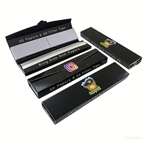 กระดาษมวนบุหรี่แบบพับได้ ขนาดคิงไซส์ ออร์แกนิค ธรรมชาติ เป็นมิตรกับสิ่งแวดล้อม สำหรับอาหาร  ปรับแต่งโลโก้ของคุณได้ - Product Image 5