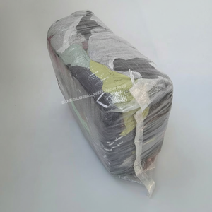 Trapos de Algodón Multiusos Eficientes 100% Algodón para Uso Industrial, Trapos de Camiseta de Colores Mezclados, Trapos de Algodón 25kg - Product Image 1