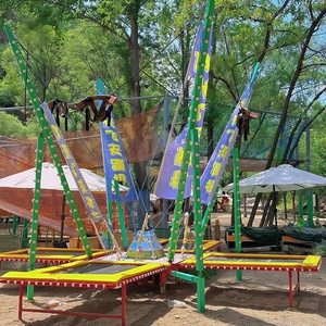 Trampolino Commerciale Illuminato a LED per Parchi Divertimento e <span class=keywords><strong>Bungee</strong></span> <span class=keywords><strong>Jumping</strong></span> all'Aperto - Product Image 5