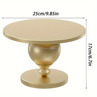 Adornos Dorados para Mesa de Postres, Exhibidores de Hierro Forjado, Soporte para Pasteles, Bandeja para Postres, Mesa para Buffet y Merienda