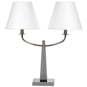 Lampe de table carrée moderne en métal noir avec abat-jour en tissu pour la maison, le bureau, l'hôtel, la chambre d'hôtes, le salon, la chambre à coucher, la décoration d'éclairage domestique - Product Image 5