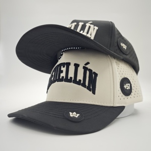 Gorra de Golf Impermeable de 5 Paneles de Tela Sostenible, Logotipo Bordado Personalizado, MOQ Bajo, OEM, Perforada con Láser, Ecológica, Deportiva - Product Image 2