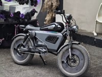 Vélo électrique de style Super73 3000W 60V 30Ah NFC sans clé, suspension réglable avant et arrière, nouveau modèle 2026