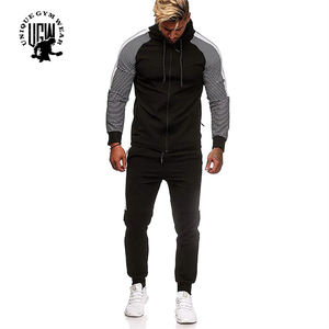 Ropa Deportiva ÚNICA para Hombre, Chándales de Algodón Transpirable y Ecológico con Logotipo Personalizado, Bolsillos Laterales, Ropa Deportiva de Invierno, Servicio OEM - Product Image 4