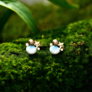 E295-E180-0459L Fashion <b>Stud</b> <b>Earrings</b> - Product Image 3